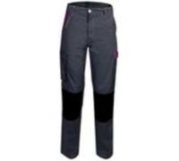 Fashion Sécurité Mixte Pep's PEP S PANTALON DE TRAVAIL PEP S GRIS VIOLET M, Gris/Violet, Taille M - 40/42 EU
