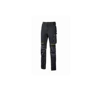 Pantalon de travail femme ATOM LADY Black Carbon PE257BC - Upower