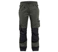 Pantalon de travail femme Blaklader paysagiste Vert Armée / Noir 48