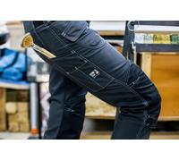 Pantalon de travail femme Harpoon Multi Stretch Ruby T.46 bleu - BOSSEUR - 11934-006