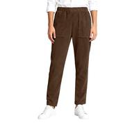 Pantalon De Travail Femme Velours Côtelé- Pantalon Sport Vintage Taille Élastique Chic Et Élégants Couleur Unie Pants Casual Ample Polyvalent Automne Hiver Chaud Sweatpants Tendance