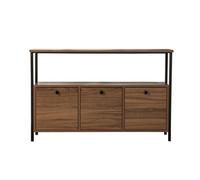 Buffet en bois ""Solace"" - 120 x 30 x 77 cm - Marron