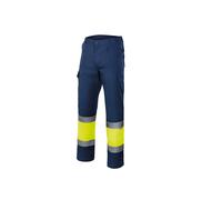 Pantalon de travail haute visibilitÃ© Velilla Bleu L