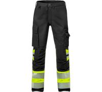 Pantalon de travail haute visibilité classe 1 Fristads 2705 PLU Noir C58