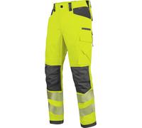 Pantalon de travail haute-visibilité EN 20471 2 Neon Würth MODYF jaune anthracite Jaune 46