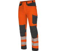 Pantalon de travail haute-visibilité fluo orange/anthracite Würth MODYF Orange 34