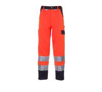 Pantalon de travail haute visibilité orange/marine taille 28