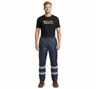 Portwest Pantalon de pluie IONA Classic Imperméable Marine Taille S
