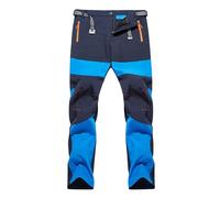 Pantalon de Travail Homme Chantier Cargo Elastique Extensible Stretch avec Genouillere Imperméable Etanche Anti Coupure Résistant Pantalon de Sécurité Tactique pour Travail Randonnée Trekking Moto