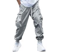 Pantalon De Travail Homme Chantier Pantalon De Travail Grande Taille pour Hommes, Pantalon Décontracté pour Hommes, Multi-Poches, Cordon De Serrage Pantalons De Sécurité Pantalon Traqueur Chasse