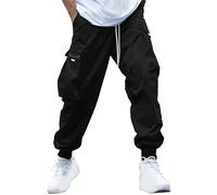 Pantalon De Travail Homme Chantier Pantalon De Travail Grande Taille pour Hommes, Pantalon Décontracté pour Hommes, Multi-Poches, Cordon De Serrage Pantalons De Sécurité Pantalon Traqueur Chasse