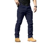 Pantalon De Travail Homme Chantier,Pantalon Tactique Grande Taille Pants Extensible Jambe Droite DéContracté avec Multi Poches Pants LéGer Et Respirant pour Un Usage Quotidien