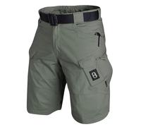 Pantalon de Travail Homme Ete Sport Vert armée Bermuda Cargo Short Chantier Randonnée Chantier Trail Running Poche Zippée Vêtements de Travail Homme Plage Ventes Flash du Jour Vert armée M