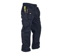 Pantalon de travail Lee Cooper Cargo avec poches bleu W38 L31