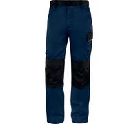 Pantalon De Travail Mach 1 Bleu - 5 Poches - Emplacement Genouillères - 2xl Delta Plus