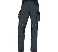 Pantalon de travail extensible MCPA2STR Delta Plus gris/noir, taille 38-40 longueur 81cm