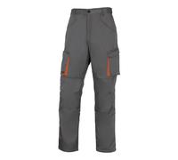 Pantalon de travail MACH2 multipoches gris/orange TS DELTA PLUS M2PA2GRPT