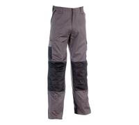 Pantalon de travail multipoches HEROCK Mars gris/noir