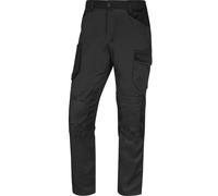 Delta Plus - Pantalon de travail multipoches MACH 2 V3 noir/gris TL M2PA3GGGT