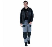 Pantalon de travail multipoches RULER WORK ATTITUDE gris/noir T5 - LAFONT - LA-1ATTUP-6-2279-5 56/58