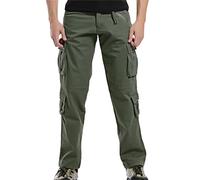 Pantalon de travail pour homme avec doublure en polaire, pantalon cargo décontracté, pantalons de sport amples, pantalons militaires tactiques isolés avec plusieurs poches, pantalons cargo thermiques