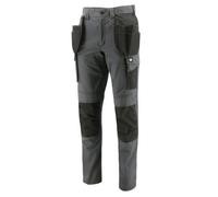 Pantalon de travail renforcé STRETCH multipoches Caterpillar ESSENTIALS - Gris / Noir 42