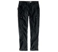 Relaxed Ripstop Cargo Work Pantalon, noir, taille 38 pour homme