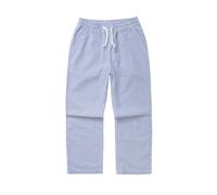 Pantalon de travail Service Works Seersucker Chef Bleu L