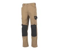 Pantalon de travail Site Coppell havane/noir taille 40, longueur de jambe 81cm