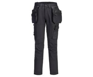 Pantalon de travail stretch DX4 Holsters amovible Noir T.50 Portwest