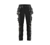 Pantalon de travail stretch femme Blaklader Noir 34