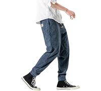 Pantalon de trekking streetwear pour homme - Pantalon cargo noir - Pantalon de jogging court - Pantalon d'été pour garçon - Jeans Boyfriend - Pantalon long d'été - Pantalon d'hiver solide et ample
