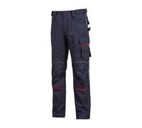 Pantalon de U POWER FREE - Taille Pantalons - Pantalons pour artisans - professionnelle Pantalons - Bleu - W54