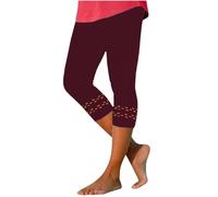 Pantalon de yoga pour femme, taille haute, couleur unie, détails creux, capris, sept huitièmes, usage quotidien, décontracté, sport, vacances, plage, détente, 08#_rd2, S