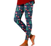 Pantalon De Yoga Taille Haute pour Femme Legging D'EntraîNement, Leggings Motif De NoëL Slim Yoga Fitness Pantalon Hiver Chauds Casual Athletic Christmas Running Cadeau Nouvel