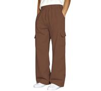Pantalon décontracté à Fermeture éclair aux Chevilles et Bordure en Maille | Baggy Cargo Homme Léger Mesure Collant Évasé Détente Serrage Troue Sarouel Invité Tissé W32 Entraînement