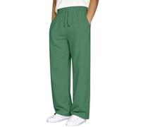 Pantalon décontracté à Fermeture éclair aux Chevilles et Bordure en Maille | Baggy Cargo Homme Léger Mesure Collant Évasé Détente Serrage Troue Sarouel Invité Tissé W32 Entraînement