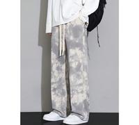 Pantalon décontracté ample à motif tie-dye pour hommes, nouvelle arrivée printemps automne 2024, automne L,M,S,XS,XXSTie dyeTissu tissé