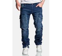 Pantalon décontracté en jean extensible Pantalon cargo Pantalon de loisirs A&S