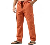 Pantalon DéContracté Homme Grande Taille Pantalon Jogging Homme Hiver Large | Taille éLastique Streetwear Coupe Droite Pantalon De Jogging Homme Jambe Large Pour Camping Sport Vacances Outdoor Loisirs