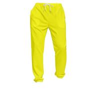 Pantalon décontracté Masculin Extensible et Respirant pour Un Confort léger avec Une Coupe Ample Parfaite pour Les activités Quotidiennes (Yellow, M) #281