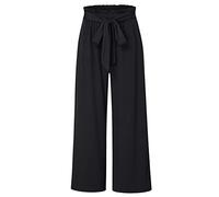 Pantalon Decontracte pour Femme Jogging Court Fitness Gainant À Thermo Tweed Merinos Paillettes Ceinture 1 Trompette Éclair Charpentier Liquidation XXL Formes Polaires Milano