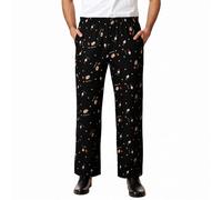 Pantalon décontracté pour homme, confortable, idéal et moderne, avec motif à rayures, imprimé, polyvalent, peut être utilisé comme pantalon de cuisine, pantalon de travail ou vêtement de loisirs pour