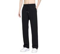 Pantalon décontracté pour homme - Pantalon de travail - Pantalon de golf pour homme - Coupe athlétique - Pantalon chino extensible - Coupe ajustée - Pantalon de jogging - Coupe droite - Pantalon de