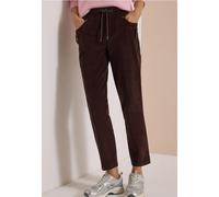 Pantalon décontracté taille mi-haute Slim Leg