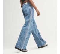 PANTALON DENIM DROIT TAILLE MI-HAUTE FIREBIRD ADIDAS LIBERTY LONDON Denim Blue / Light Denim 31-30