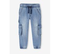 VERTBAUDET Pantalon Denim Loose Battle garçon Double Stone 4A
