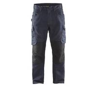 Pantalon maintenance Denim Stretch 2D Marine/Noir 14971141 - Taille au choix