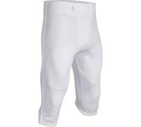 Pantalon d'entra nement de football Champro Standard Touchback pour homme, blanc, taille M