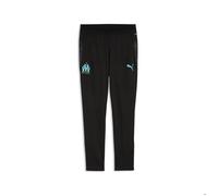 PUMA Pantalon d’entraînement Olympique de Marseille Homme, Accessoires, Noir, XS XS